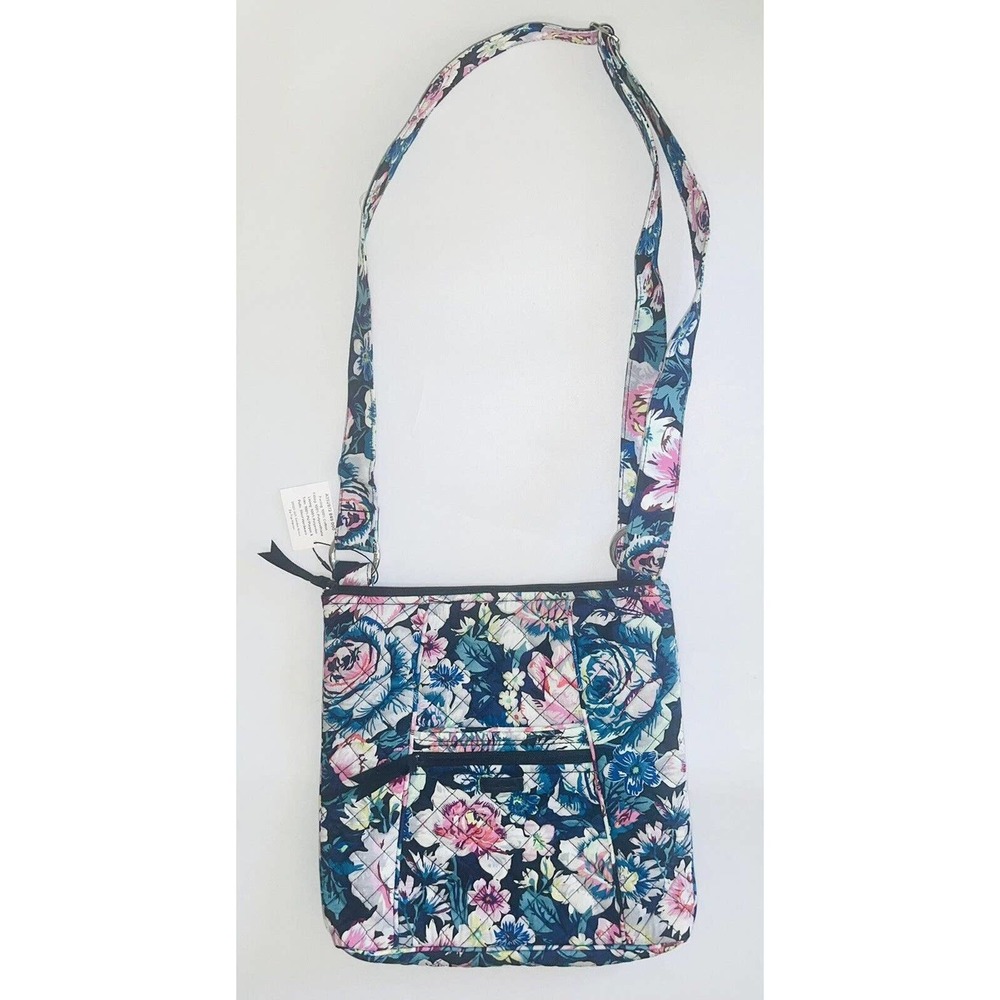 Vera Bradley Garden Grove Zip Top Hipster Bag Crossbody Purse Floral NWT